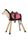 HKM 9346 Beginner’s Shetty Saddle Set Including Saddle Cloth Stirrups, Pink