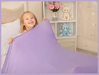 Sensory Compression Blanket | Lycra Bed Sheet for Kids & Adults | Deep Relaxing Feeling, Release Oxytocin | Helps With: SDP, Anxiety, ADHD, Autism and More | Breathable, Cool & Stretchable | Full Size