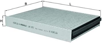 MAHLE LAK 875 Interior Cabin Air Fi