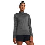 Under Armour Womens Tech 1/2 Zip - Solid, Sports Top with Raglan Sleeves, Women's Long Sleeve Top, Running Top for Women