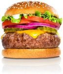 New York Steak & Seafood Pack of 24 Frozen Sirloin Burgers - Premium 5 oz. Each Beef Sirloin for Beef Burgers Patties, Hamburger Patties