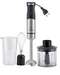 Westinghouse 220 Volt Hand Blender 1000W - 3 in 1 Hand blender includes blending shaft, 500 ml chopper bowl, 700 ml beaker and whisk-220V 240V (Not For Use In USA)