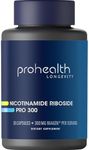 ProHealth Nicotinamide Riboside Pro 300. 300mg Patented Niagen NR (The Active Ingredient in NMN) Plus 150mg TMG. Equivalent to 414mg of NMN. NAD Supplement Boosts NAD. Proven in 300 Studies. 30 svgs