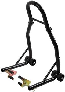 Motorcycle Stand Front Wheel Lift Fork Swingarm Stands Forklift Black