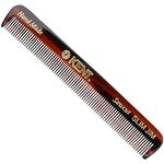 Kent Authentic Handmade Men's Pocket Comb, Dark Brown, 117mm