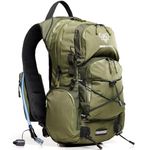 Water Buffalo Hydration Backpack - Sherpa 22L Hiking Backpack with Water Bladder - Water Backpack for Hiking with Waterproof Zippers, Phone & Pole Holders