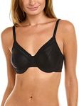 Wacoal Women's Perfect Primer Underwire Bra Full Coverage, Black, 34H US
