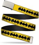 Buckle-Down mens Buckle-down Web Batman 1.25" Belt, Multicolor, One Size US