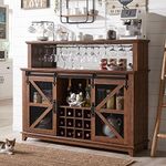 OKD Farmhouse Coffee Bar Cabinet wi