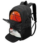 DAFISKY Basketball Backpack with Ba