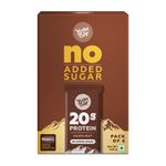 Yogabar S 20Gm No Added Sugar Protein Bars, Hazelnut, Pack Of 6, 420Gram