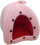 Petnap Heated Pet Bed Electric Heated pet cat dog heat pad mat PINK Dome 605