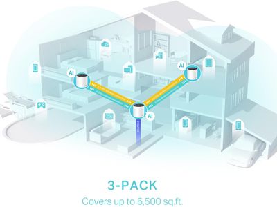 TP-Link Deco X55 Mesh WiFi 6 System – Whole Home Coverage