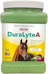 Durvet DuraLyte A Electrolyte Supplement, 5 Pounds, Apple Flavored for Horses