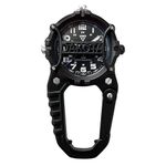 Dakota Cage Clip Microlight, Clip Watch, Flashlight and Watch with Watch Dial Protection, Outdoor Gifts for Men and Women, Use for Fishing Hunting, Tactical Watch with LED Flashlight, Clip On Watch