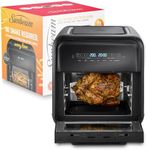 Sunbeam All-In-One 10L Air Fryer Oven | Air Fry, Rotisserie, Grill, Bake, Dehydrate | 9 Accessories, Digital Controls, 2000W Efficient Energy Usage, Easy Clean Removable Door, Black AFP5300BK