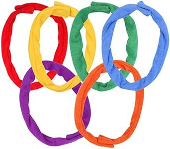 Chew Necklaces for Sensory Kids, Fabric Necklace Oral Toys for Boys Girls Alternative to Chewing, Terry Cloth Absorbent Chewy Toy Autism for ADHD SPD Fidgeting 6 Pack