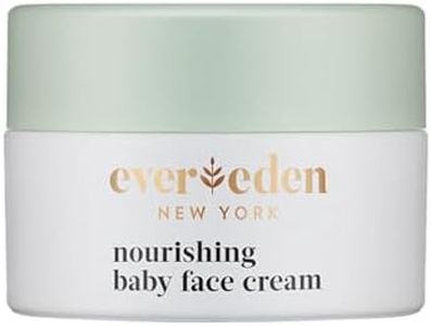 Evereden Nourishing Baby Face Cream 0.5 fl oz. | Non-Toxic and Fragrance-Free Baby Face Lotion | Rich, Non-Greasy Baby Moisturizing Cream | TSA approved