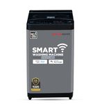 Panasonic 7 Kg Wifi Fully-Automatic Top Loading Smart Washing Machine (NA-F70CH3CRB, Charcoal Inox Grey, 2024 Model, Drynamic Spin)