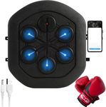 Musical Boxing Machine, Boxing Training Machine Home Wall Mount Music Boxer, Electronic Music Boxing Equipment, for Home Exercise/Boxing Training/Stress Release