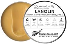 Pure New Zealand EP Grade Lanolin 20g | 100% Natural | For Dry Skin and Eczema Symptoms | Effective Nipple Care Balm in Breastfeeding Moms