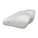 UltraCare PRO Ergo Contour Cervical Neck Pillow | Advanced U-Shaped Contour | Designed by Orthopadeics | Memory Foam | Improves Sleep & Posture | Neck, Cervical & Shoulder Pain Relief Cushion