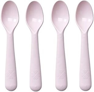 Cucharas de cubiertos para niños y bebés, color rosa IKEA Kalas, 4 cucharas sin BPA