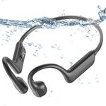 Relxhome Bone Conduction Headphones, Swimming Headphones, Built-in 32GB Memory, Wireless Bluetooth Sport Headphones, IP68 Waterproof, Open Ear Headphones for Swimming, 10 Hours of Playtime