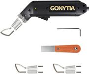 GONYTIA GT-TR Hot Knife Rope Cutter Fabric Cutter 2 R Blades Pro Electric Hot Knife Heat Sealer Cutting Tool kit