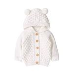 Newborn Baby Girls Boys Knit Cardig