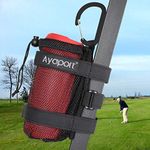 Ayaport Speaker Mount Holder Golf Cart Speaker Strap Fits Most Portable Sound Bar Round Cylindrical Speakers Radio, Golf Cart Accessories Applicable to Railing, Frame, Bike Handlebar