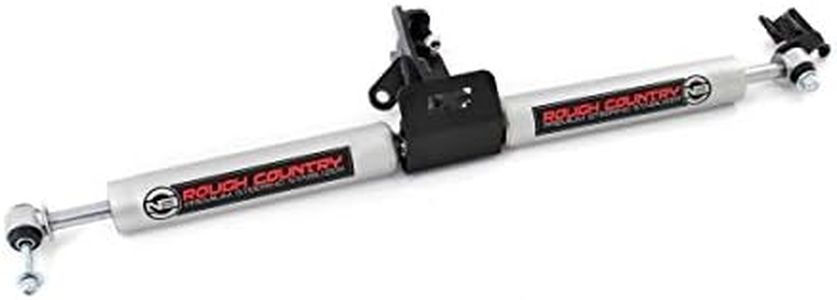 Rough Country N3 Dual Steering Stabilizer for 99-04 Jeep Grand Cherokee- 8749630