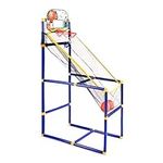 Portable Indoor/Outdoor Basketball Stand, Net, Hoop, Backboard, Adults Children Exercise Sport Fun