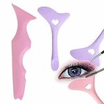 2pcs Eyeliner Stencils Reusable Sil