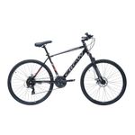 CROW - Speedliner Hybrid Cycles For Men & Adults | 21 Gear Cycle For Boys | Gear Cycle 21 Speed For Men With, Front Suspension, Disc Brakes | Ideal For 15, Years, 5.8FT,18.5 Inches, Black