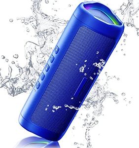 BolaButty Bluetooth Portable Wireless Speakers with HD Sound, IPX5 Waterproof, Up to 20H Playtime, TWS Pairing, BT5.3, for Home/Party/Outdoor/Beach, Electronic Gadgets, Birthday Gift (Blue)