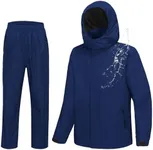 WENTTUO Golf Rain Gear for Men Rain Suit Waterproof Fishing Rain Jacket and Pants M/L/XL/XXL