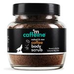 mcaffeine Exfoliating Coffee Body Scrub For Tan Removal & Soft-Smooth Skin|For Women&Men|De-Tan Bathing Scrub With Coconut Oil,Removes Dirt&Dead Skin From Neck, Knees,Elbows&Arms|All Skin Types-100Gm