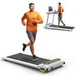 Under Desk Treadmill for Home Walking Pad Machine with LED Display and 12 Preset Programs Portable Treadmill Jogging Machine for Office Small Space by FANOFUN