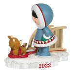 Hallmark Keepsake Christmas Ornament 2022 Year-Dated, Frosty Friends (1699QXR9033)