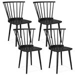 GOFLAME Windsor Dining Chairs Set o