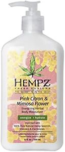 Hempz Fresh Fusions Pink Citron and Mimosa Flower Energizing Herbal Body Moisturizer For Unisex 17 oz Moisturizer