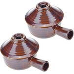 Set of 2 Roe & Moe Egg Cooker - Non-Stick, Ceramic Microwave Egg Poacher with Dome Chimney Lid- Savor the Joy of Culinary Adventures, from Poached Eggs to Delicious Soups with our Microwave Steamer