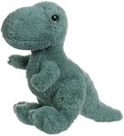 Apricot Lamb Toys Plush Dinosaur Stuffed Animal Soft Cuddly Perfect for Girls Boys (Green Dinosaur, 10 Inches)