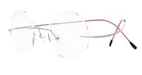 Eyekepper Titanium Rimless Round Ey