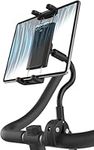 Kolasels Gooseneck Tablet Holder for Spin Bike, [Adjustable Long Arm] Exercise Bike Tablet Mount, Treadmill Handlebar Tablet Phone Holder for iPad Pro, Air, Mini, Galaxy, 4.7-12.9" Tablet & Phone