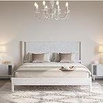 Bme Ethan Deluxe Rustic White Bed F