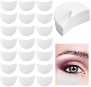 150 Piezas Sombra de Ojos Escudo, JINSIHU Sombra Ojos Gel Pad Parches Maquillaje Ojos Almohadillas Ojos Gel Pad Parches para Prevenir Extensiones Pestañas Teñido Residuos Maquillaje Labios no Alérgico