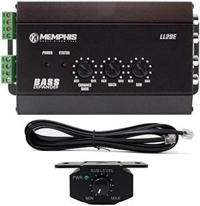 Memphis Audio LL2BE 2-Channel Line Output Converter with Digital Bass Restoration