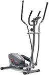 Sunny Health & Fitness Performance Compact Elliptical Machine for Home Use, with 8-Level Adjustable Resistance, Pulse Sensor, Enhanced Bluetooth Connectivity - SF-E320033